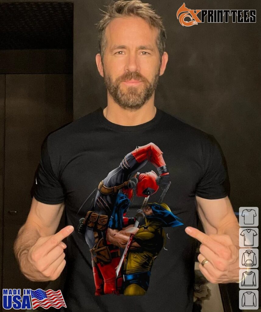 Deadpool And Wolverine Art Best T-Shirts | Fox Print Tees