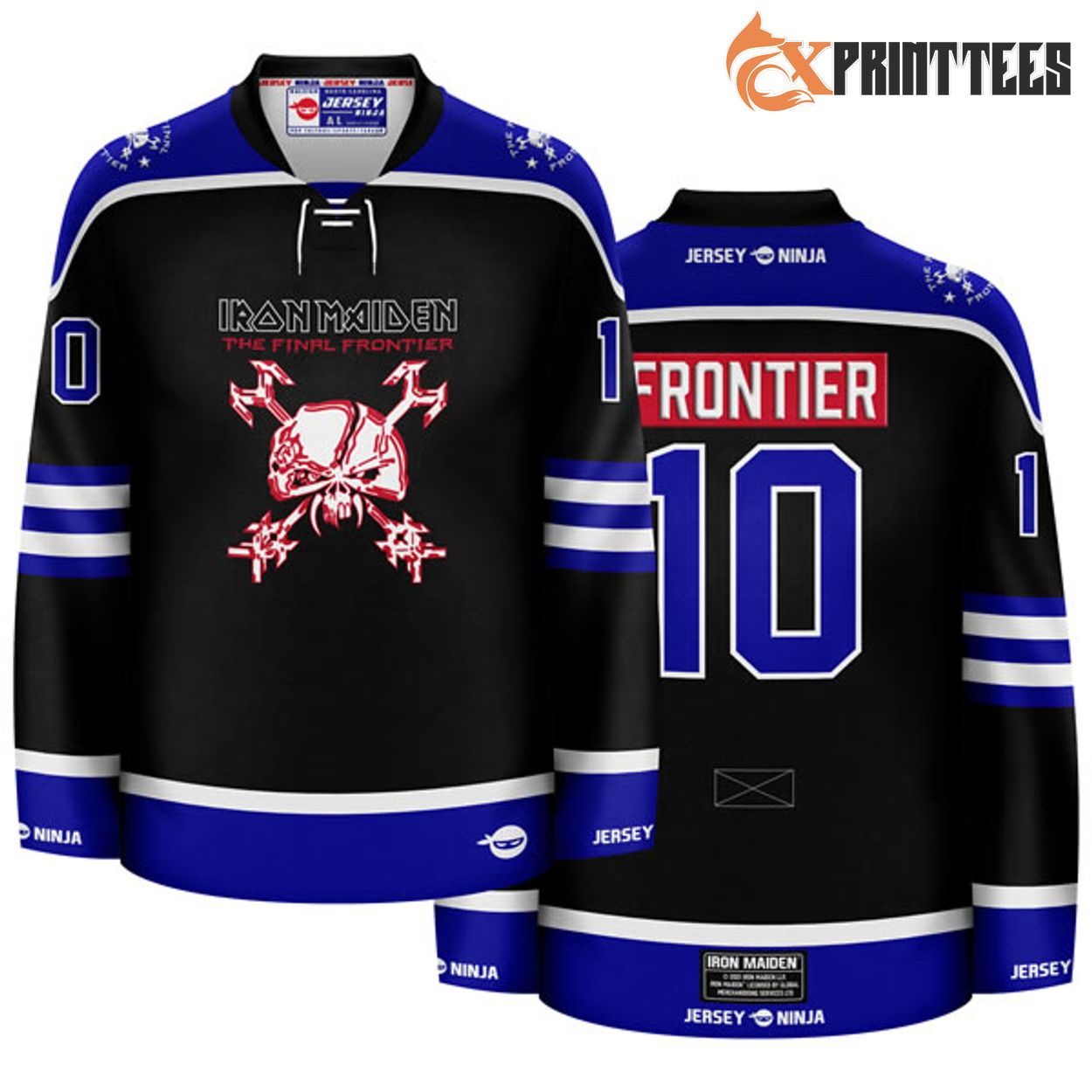 The Final Frontier Iron Maiden Shirt — apparel product photo