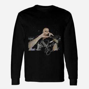 [Sale Up To 43%] Retro 90s Comfort Bieber Hand Heart Sign Signature TShirt, Retro Music T-Shirt, Tour 2026 Tee 2 1 2