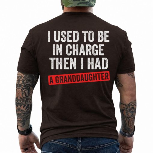 Funny Granddaughter Gift for Grandpa T-Shirt - Fox Print Tees 2