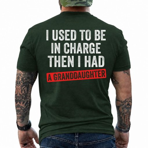 Funny Granddaughter Gift for Grandpa T-Shirt - Fox Print Tees 4