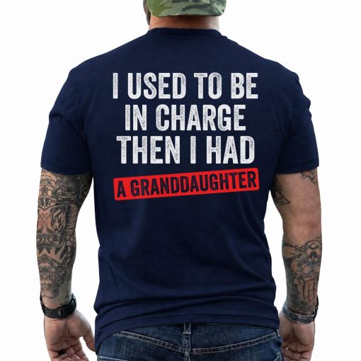Funny Granddaughter Gift for Grandpa T-Shirt - Fox Print Tees 7