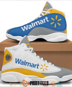 Walmart Blue Yellow Air Jordan 13 Shoes